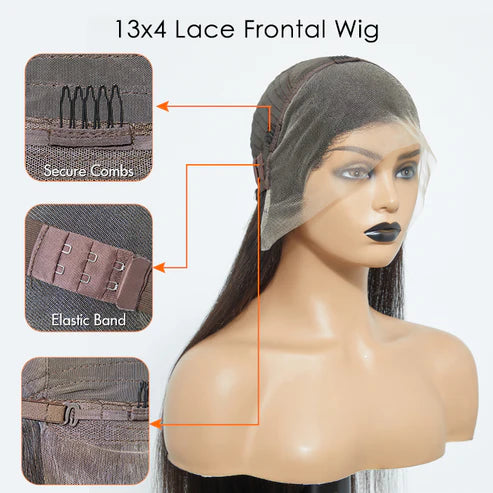 Vibrance Hair Galaxy 200% Density 13x4 Full Frontal Lace Wig Straight